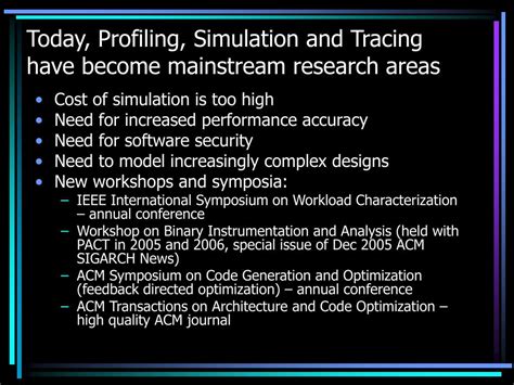 Instrumentation Profiling Method