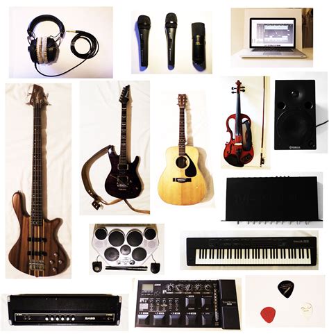 instruments used in indie rock