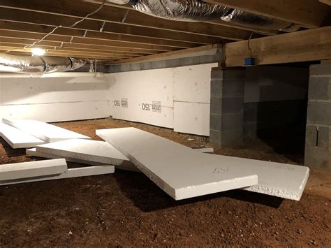 insulate floor crawl space