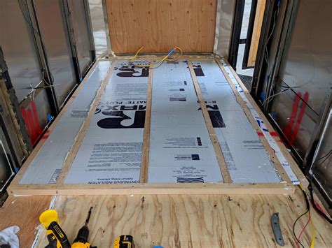 insulate floor of enclosed trailer