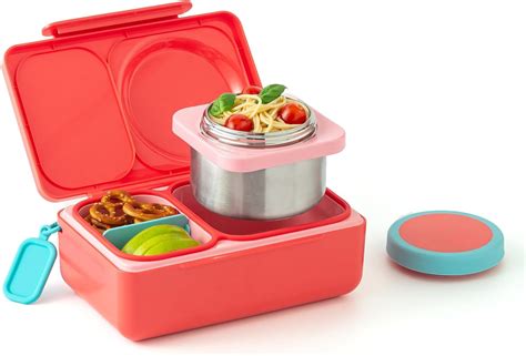 Portable Mini Lunch Box Double deck Storage School Insulated Bento
