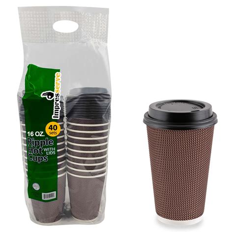 Insulated Paper Coffee Cups