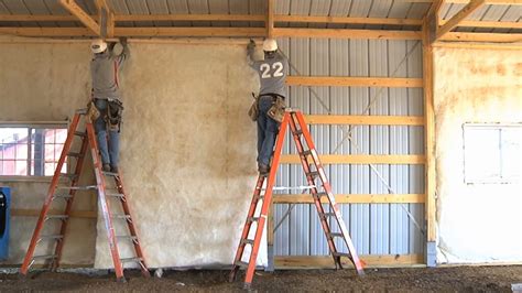 insulating a pole barn for heating