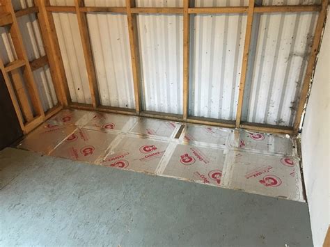 Improve Your Shed's Insulation by Installing a Floor: Tips and Tricks to Keep Your Space Toasty Warm!