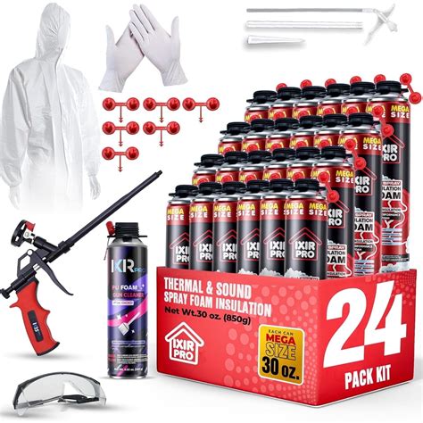 insulation foam spray kit