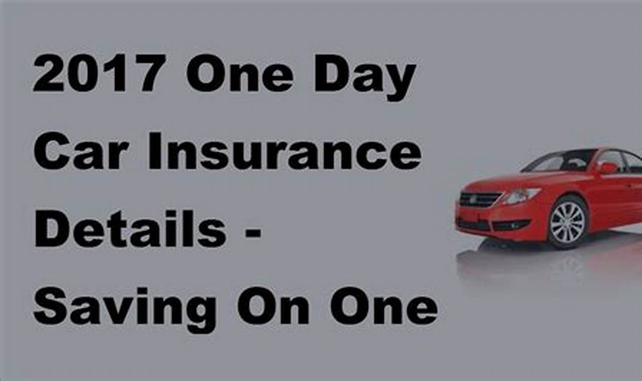 insurance car for one day