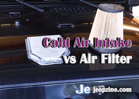Intake Vs Air Filter