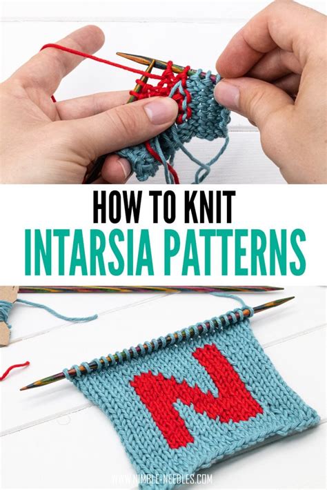 How to Loom Knit Intarsia Loom Knitting by This Moment