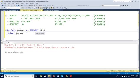 integer data type in oracle sql