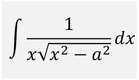 Integration of 1/sqrt(a^2+x^2)dx Shortcut YouTube