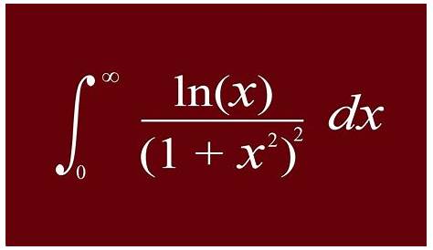 Integral Of 1x2 From 0 To Infinity Integration Using Polar Coordinates E^(x^2) Dx, X =