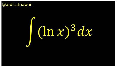 Integral Of Ln X3 Solved Evaluate X 3 X Dx A 2 X 2 C B