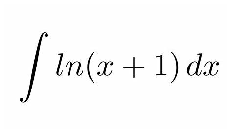 Integral Of Lnx1x How Do You Integrate Ln Lnx X Dx Socratic