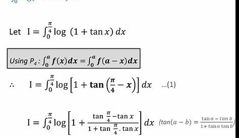 Ex 7.11, 8 Evaluate integral 0 > pi log (1 + tan x