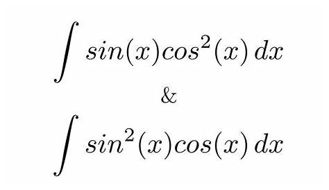 Solved Integral Sin^2(theta) Cos^2(theta)d Theta =integra