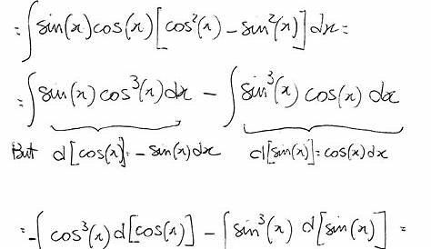 Integral Of Sinx Cos2x Root Under Cos 2x Sin X Dx Math 6974194