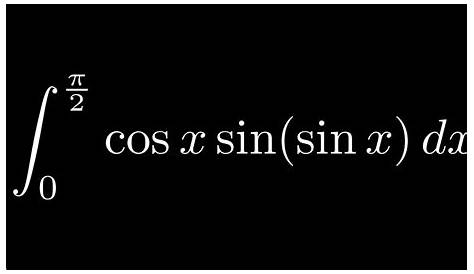 Integral Of Sinx Cosx From 0 To Pi `int_()^(pi//2) (sinx )/(sin X + Cos X ) Dx=` YouTube