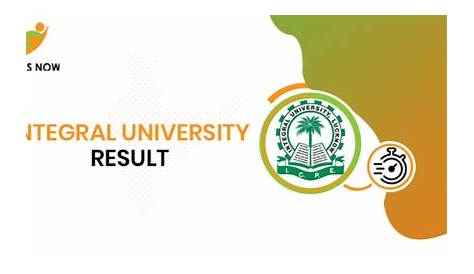 Integral University Odd Semester Result 2019 2020 2021 MBA