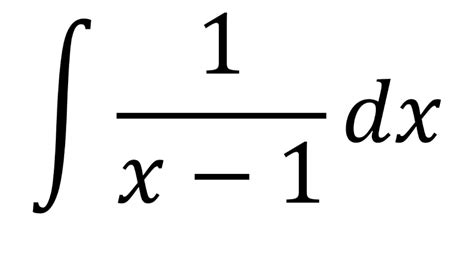 integral of 1/x