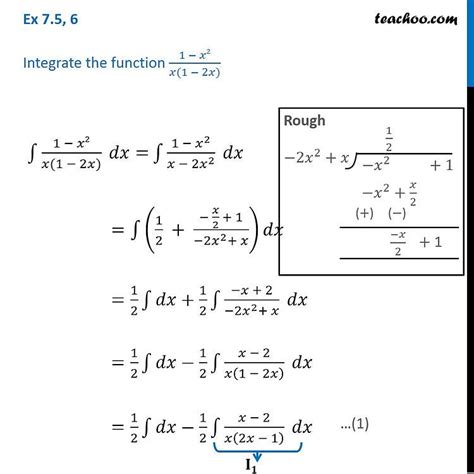 integral of 1/x 1/2+x 1/3