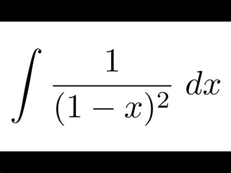 integral of 1 x 2 1