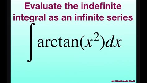 integral of arctan x 2