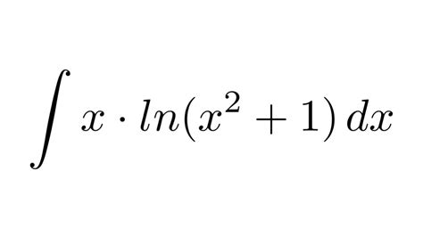 integral of ln x 2+1