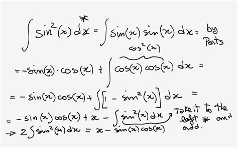integral of sinx dx