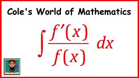 integral of x f x