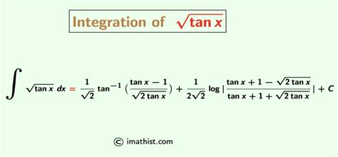integral square root tanx dx