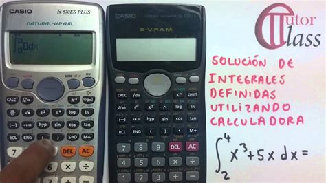integrales calculadora casio