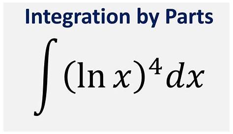 Integrate Ln Xx4 How Do You Find The Integral Of 7x 2ln X Dx Socratic