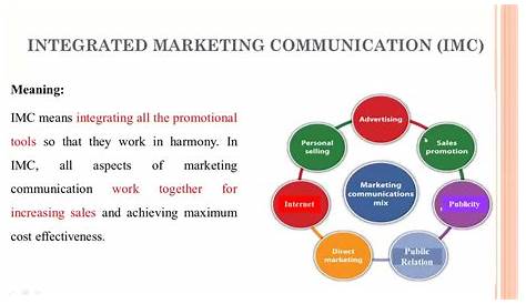 Integrated Marketing Communication Meaning In Marathi
