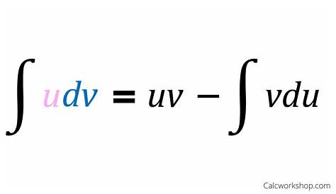 Integration By Parts Formula Uv Tutorial & Example Calculus 2