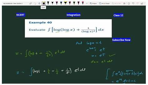 Integration Of Log X1x2 Example 36 Evaluate Definite Integral Sin X Dx Examples
