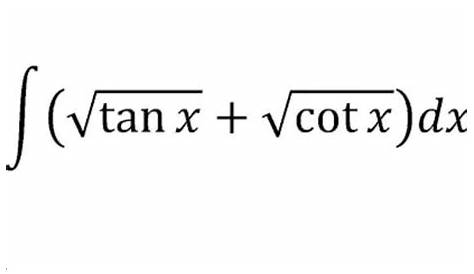 Integration Of Root Tanx IIT JEE Integral, Integral Cube YouTube