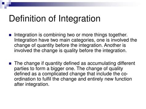 integration definition anatomy meaning