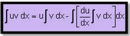 integration of uv formula with limits
