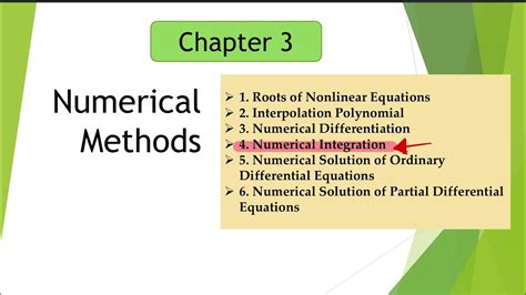 integration using numerical methods