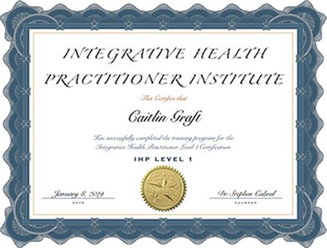 integrative health certification programs