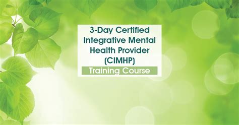 integrative mental health training