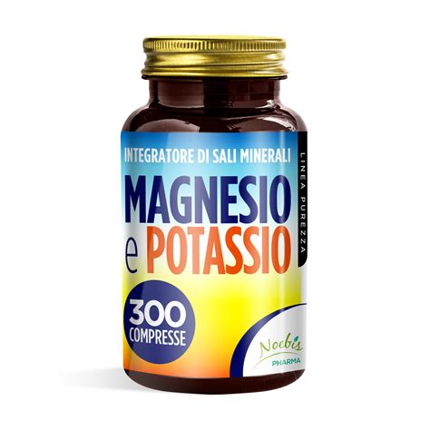 integratori magnesio e potassio naturali