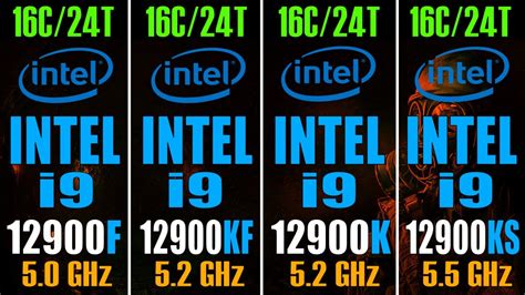 intel 12900k vs 12900kf