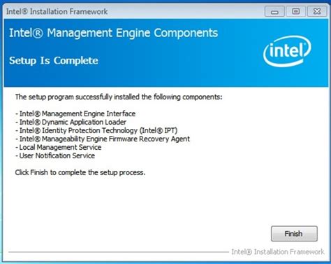 intel management engine components driver hp
