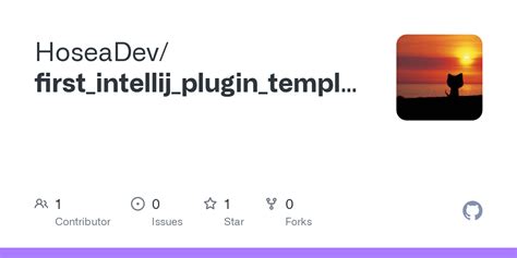 intellij plugin template github