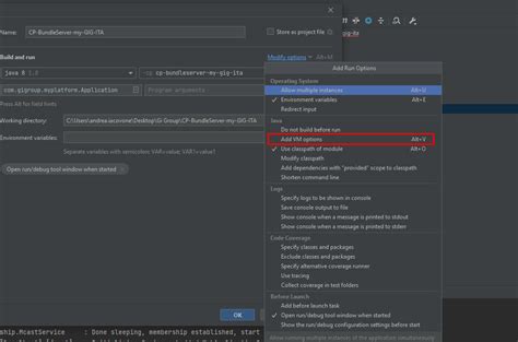 Intellij Profile Location