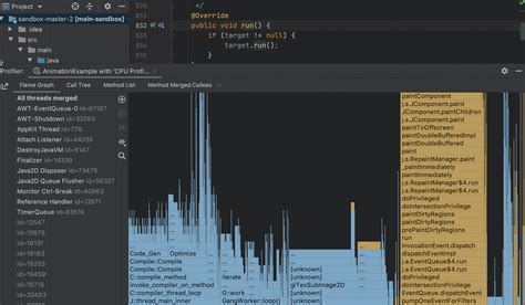 Intellij Profiler What Are Samples
