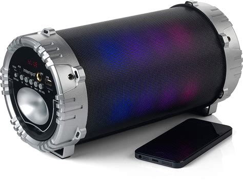 Intempo Colour Changing LED Disco Speaker Speakers B&M