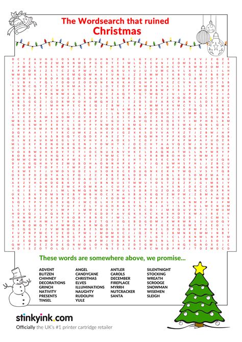 Intensely Difficult Holiday Word Search Answer Key Pdf