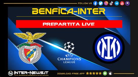 inter benfica oggi